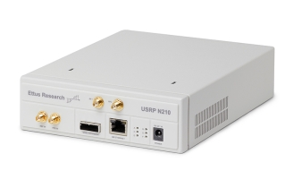 美國(guó)NI USRP N210 套件（USRP N210、2 根 SMA 隔板射頻電纜、以太網(wǎng)電纜、電源）