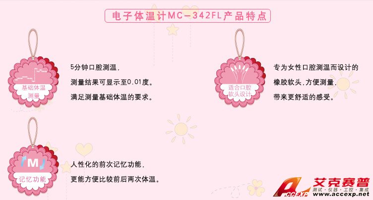 測量基礎(chǔ)體溫更方便、舒適，把握受孕最佳時期
