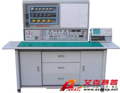HYKL-840B型通用電工、模電、數(shù)電、電拖實驗與電工、模電、數(shù)電、電拖技能實訓考核綜合裝置