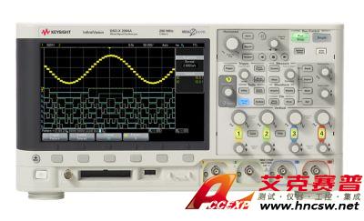 keysight是德 DSOX2004A 示波器：70 MHz，4 個(gè)模擬通道